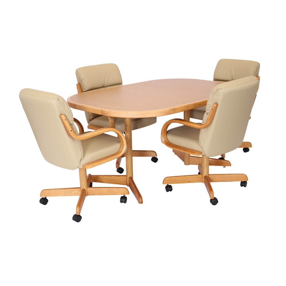 Kitchen set with hotsell rolling chairs